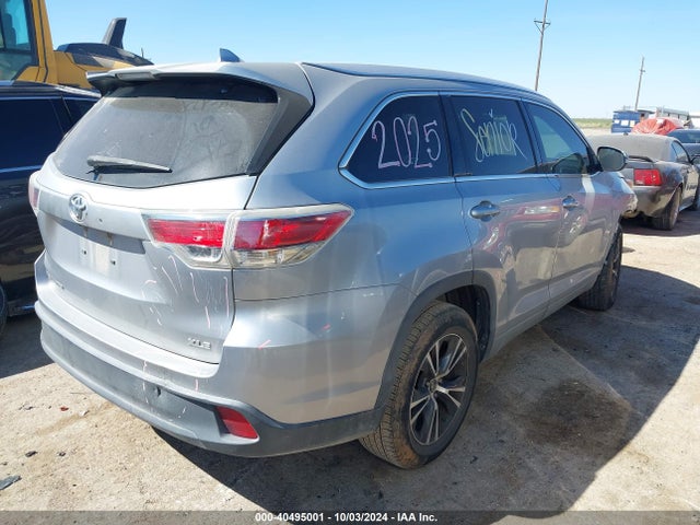 Toyota Highlander Xle V6 2016 5TDKKRFH2GS507378 Image 4
