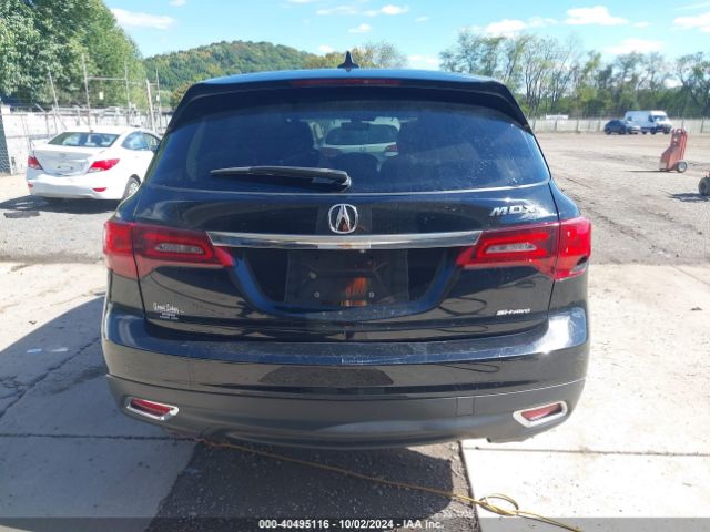 5FRYD4H4XGB021602 Acura Mdx Technology   Acurawatch Plus Packages/technology Package