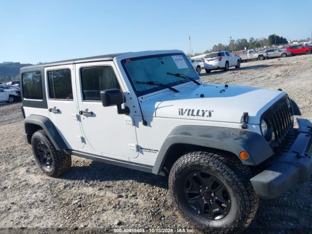 1C4BJWDG3GL217521 Jeep Wrangler Unlimited Willys Wheeler