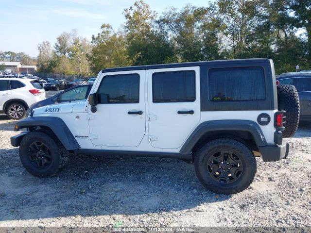 1C4BJWDG3GL217521 Jeep Wrangler Unlimited Willys Wheeler