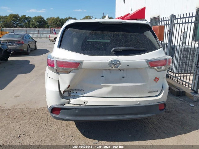 5TDYKRFH2FS106034 Toyota Highlander Limited V6