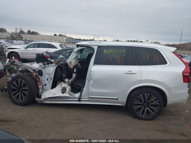 YV4H60CE4R1185229 Volvo Xc90 Recharge Plug-in Hybrid T8 Plus Bright Theme 7-seater