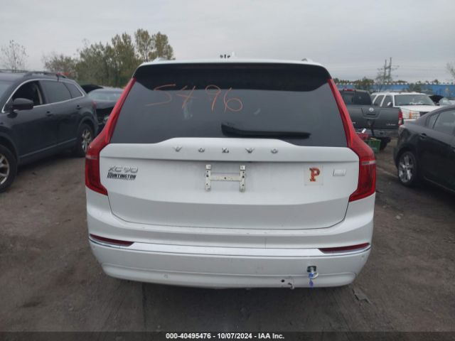YV4H60CE4R1185229 Volvo Xc90 Recharge Plug-in Hybrid T8 Plus Bright Theme 7-seater