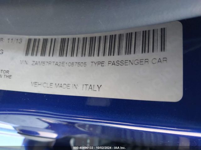 ZAM57RTA2E1087505 Maserati Ghibli S Q4