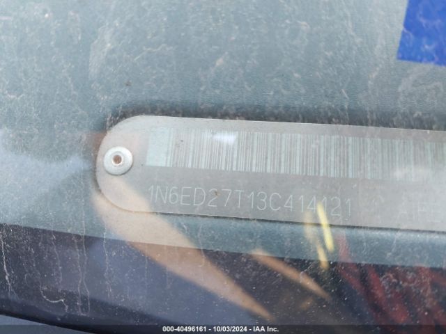 2003 NISSAN FRONTIER 2WD 1N6ED27T13C414121 Photo 8