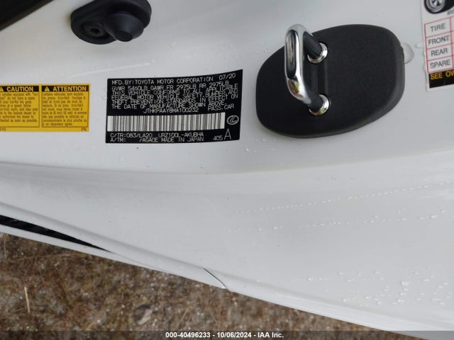 JTHKPAAY8MA100232 Lexus LC 500