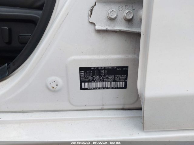 4S3BNAN68K3019832 Subaru Legacy 2.5i Limited