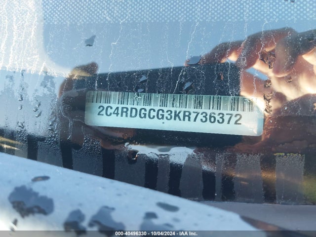 Dodge Grand Caravan Sxt 2019 2C4RDGCG3KR736372 Image 9