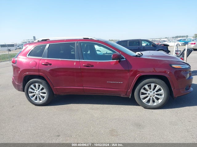 1C4PJMJX5JD594707 Jeep Cherokee Overland 4x4