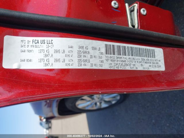 2018 JEEP CHEROKEE 1C4PJMJX5JD594707 Photo 8