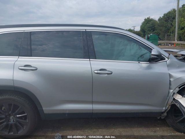 5TDKZRFH6KS356646 Toyota Highlander Se