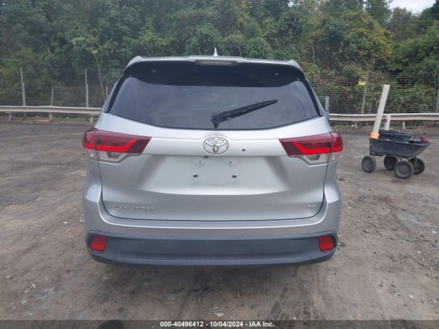 5TDKZRFH6KS356646 Toyota Highlander Se