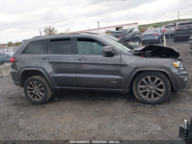 1C4RJFBG0GC474699 Jeep Grand Cherokee Limited 75th Anniversary