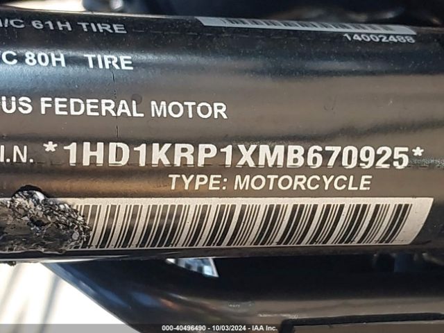 2021 HARLEY-DAVIDSON FLHXS 1HD1KRP1XMB670925 Photo 9