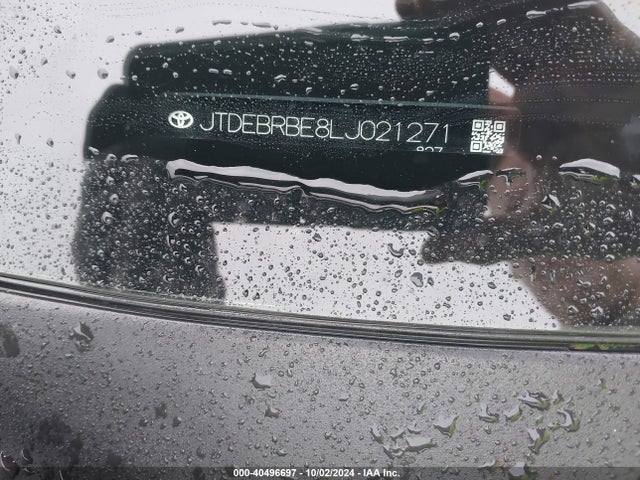 Toyota Corolla Hybrid Le 2020 JTDEBRBE8LJ021271 Image 9