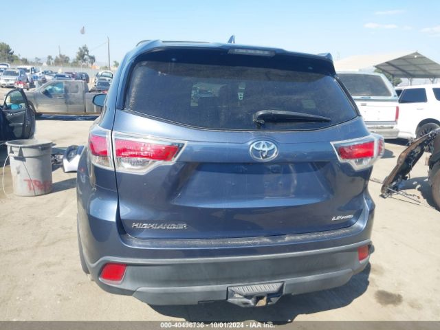 5TDBKRFH1GS325526 Toyota Highlander Le Plus V6