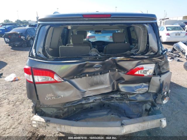 JN8AE2KPXH9168879 Nissan Quest Sv