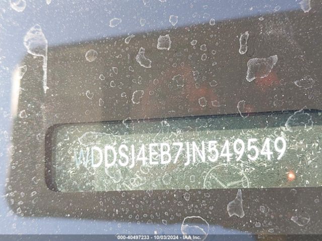 WDDSJ4EB7JN549549 Mercedes-Benz CLA 250
