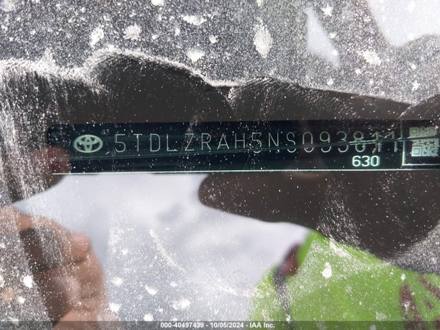 Toyota Highlander Xse 2022 5TDLZRAH5NS093811 Image 9