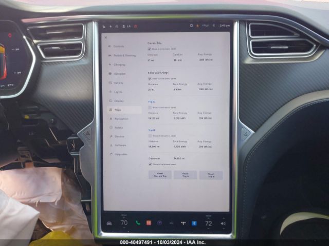 5YJSA1E1XHF209580 Tesla Model S 60/75