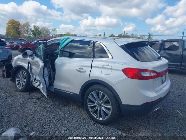 2LMPJ8LPXHBL30998 Lincoln Mkx Reserve