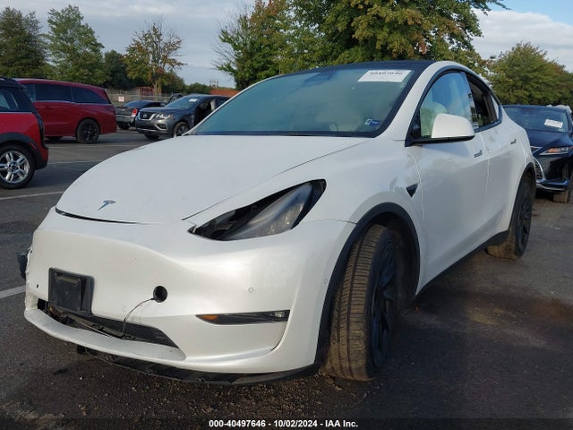2022 TESLA MODEL Y 7SAYGDEE0NF362299 Photo 1
