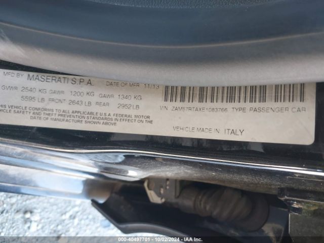 ZAM57RTAXE1083766 Maserati Ghibli S Q4