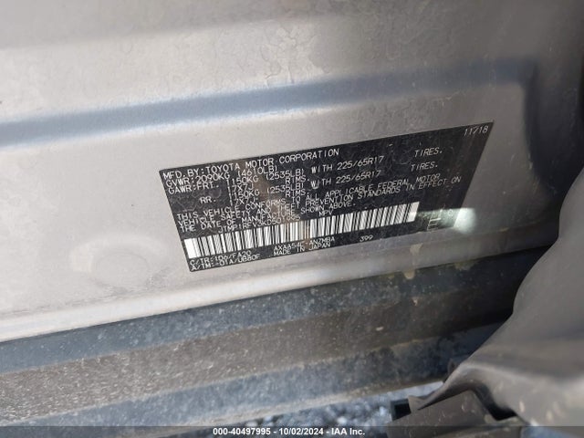 Toyota Rav4 Xle 2019 JTMP1RFV3KD501995 Image 9