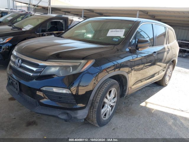 5FNYF5H11GB035573 Honda PILOT LX