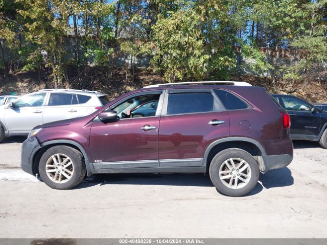 5XYKTCA65EG539994 KIA SORENTO LX