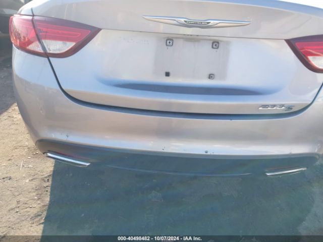 1C3CCCBBXFN522106 Chrysler 200 S