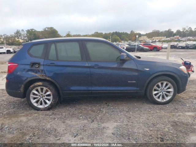 5UXWZ7C35H0X41852 BMW X3 Sdrive28i