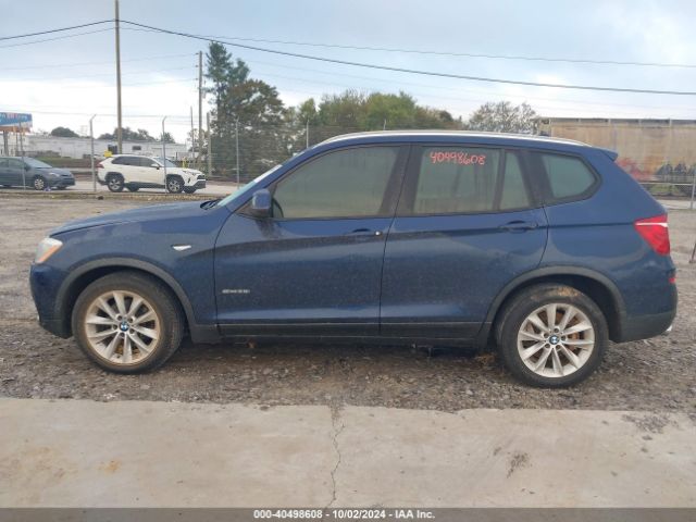5UXWZ7C35H0X41852 BMW X3 Sdrive28i
