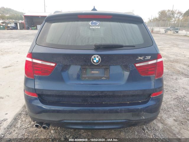 5UXWZ7C35H0X41852 BMW X3 Sdrive28i