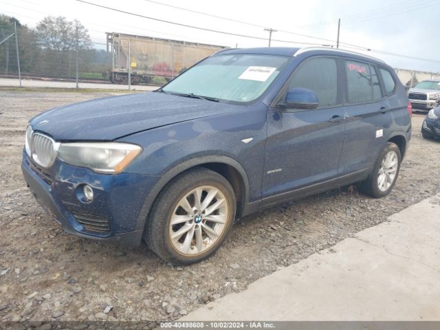 5UXWZ7C35H0X41852 BMW X3 Sdrive28i