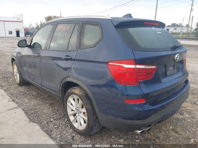 5UXWZ7C35H0X41852 BMW X3 Sdrive28i