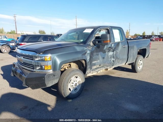 1GC2KUEG2JZ307165 Chevrolet Silverado 2500hd Wt