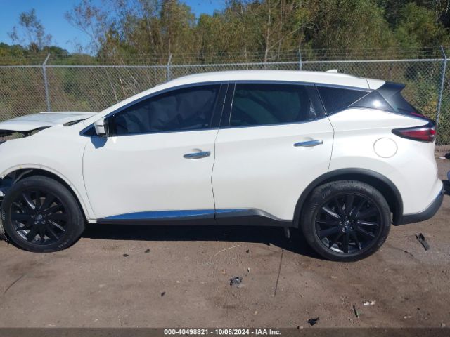 5N1AZ2DJ8MC127622 Nissan Murano Platinum Fwd