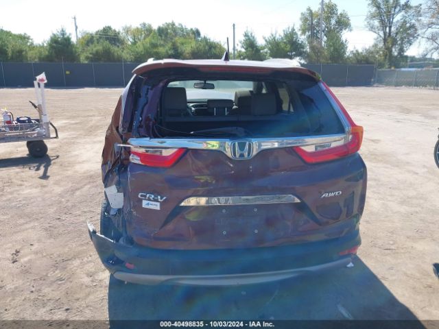 2HKRW2H87JH698834 Honda Cr-v Ex-l/ex-l Navi
