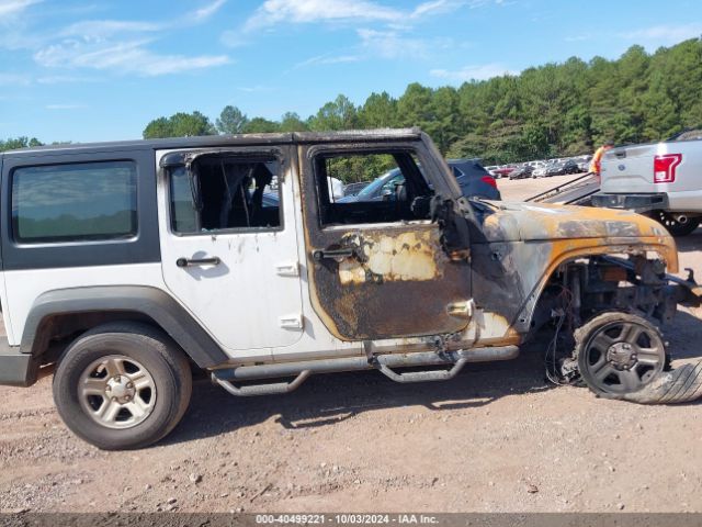 1C4BJWKG4GL128799 Jeep Wrangler Unlimited Sport Rhd