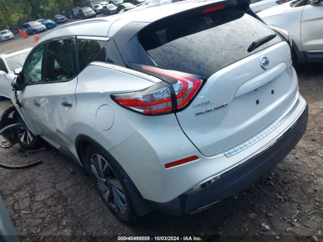 5N1AZ2MH3JN172061 Nissan Murano Platinum