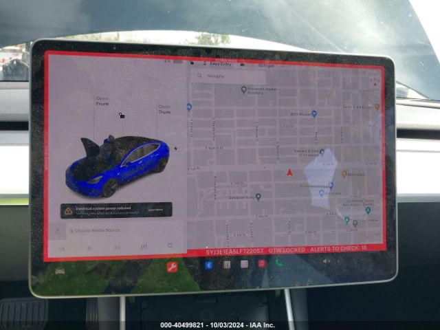 5YJ3E1EA5LF722057 Tesla Model 3 Standard Range Plus Rear-wheel Drive/standard Range Rear-wheel Drive