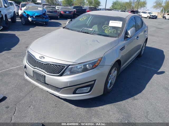 KIA Optima Lx 2014 KNAGM4A79E5520386 Image 2