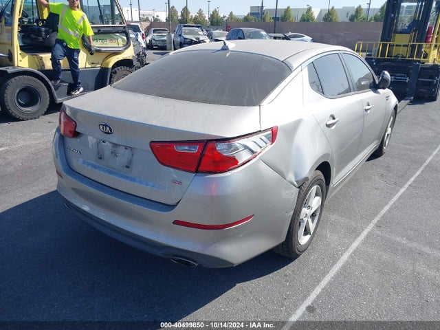 KIA Optima Lx 2014 KNAGM4A79E5520386 Image 4