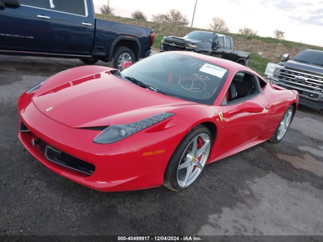 2011 FERRARI 458 ITALIA ZFF67NFA4B0179652 Photo 1