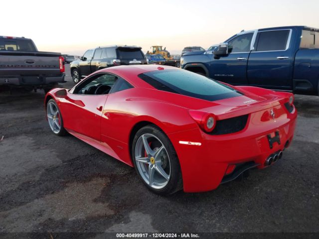 2011 FERRARI 458 ITALIA ZFF67NFA4B0179652 Photo 2