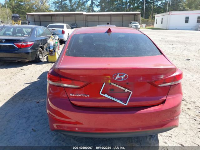 5NPD84LF6JH234777 Hyundai ELANTRA SEL