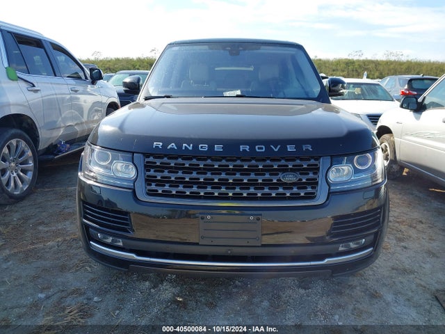 SALGR2FKXHA359718 Land Rover Range Rover 3.0l V6 Turbocharged Diesel Td6