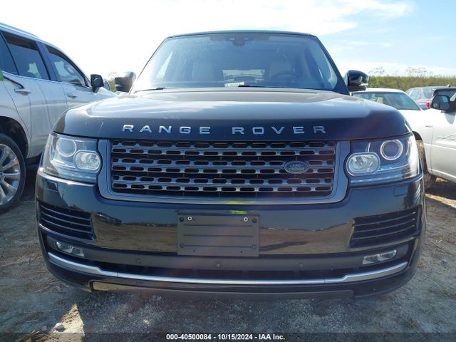 SALGR2FKXHA359718 Land Rover Range Rover 3.0l V6 Turbocharged Diesel Td6