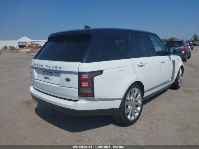 SALGV2FEXHA354508 Land Rover Range Rover 5.0l V8 Supercharged Autobiography